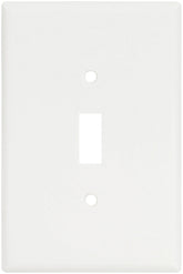 2144W-BOX JMB WHT TGL PLATE 1G